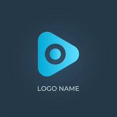 Letter "O" with triangle shape isolated. Alphabet vector image