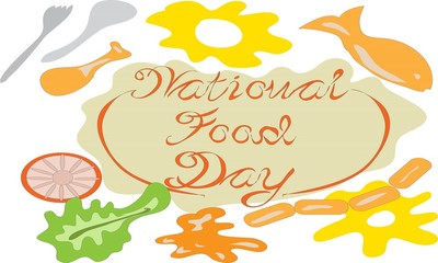 National Food Day sign