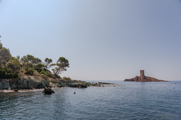 Le Dramont, Saint-Raphael, Var, France - Ile d'Or