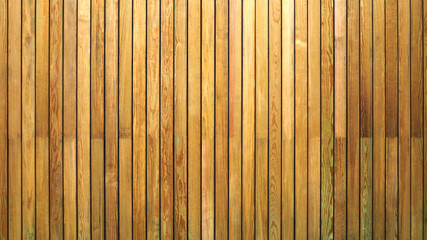 Old brown wood plank wall texture for background.