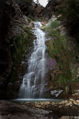 Obraz premium Small waterfall in central Chile