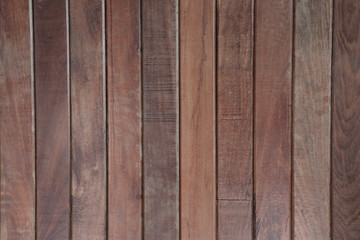 Close up Wooden floor, shades of brown tones From random