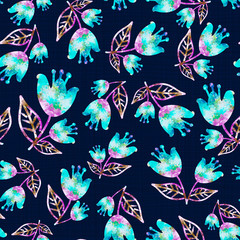 Fototapeta na wymiar seamless pattern with birds