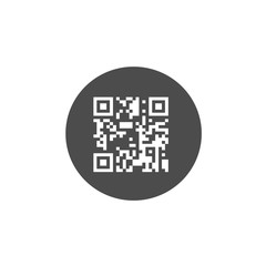 Scan QR code with mobile smart phone - Stock Illustration. Online shopping with a scan