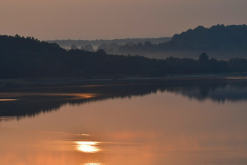Morgen am Berzdorfer See