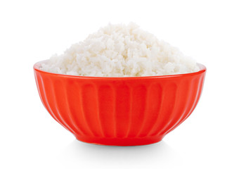 ceramic bowl isolated on white background
