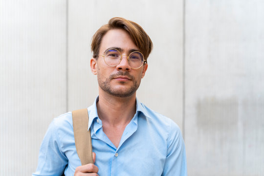 Portrait of casual businessman