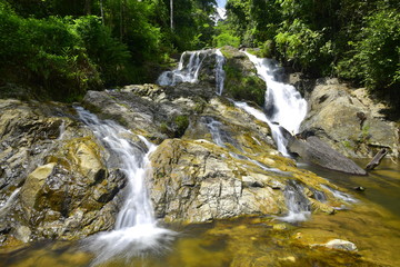 Fototapeta na wymiar Si Pho Waterfall in deep forest