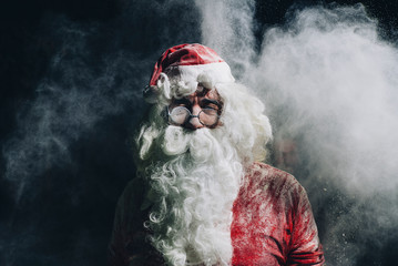 Portrait of Santa Claus