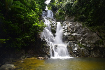 Fototapeta na wymiar Si Pho Waterfall in deep forest