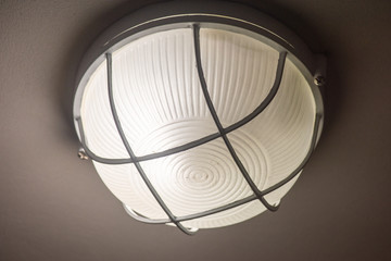 fan on black background