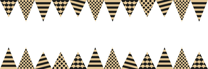 abstract background with triangle with different pattern vector illustration EPS10