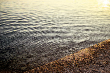 coast and sea, the northern Mediterranean, summer