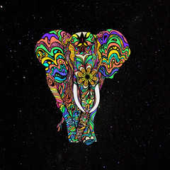 Not a circus elephant by #Bizzartino