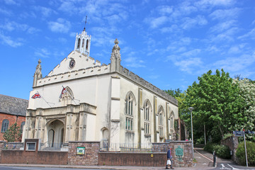 Fototapeta na wymiar Holy Trinity Church, Exeter, Devon