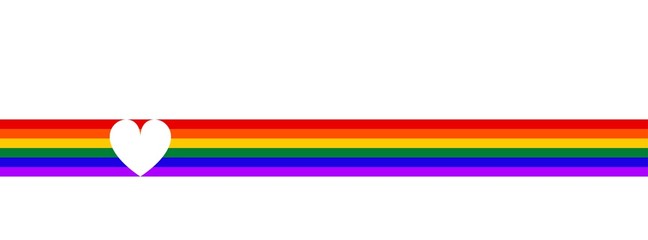 LGBT flag . Symbol lesbian, gay, bisexual, transgender rainbow flag. Poster, card, banner,...