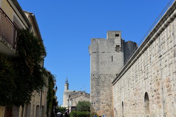 Fototapeta premium Tours et remparts d’Aigues-Mortes