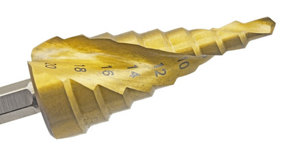 Drill in the shape of a cone for quick drilling