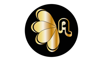 An elegant monogram design for the letter C. Calligraphic ornament. Business sign, identity monograms for restaurant, boutique, hotel, heraldry, jewelry. Vector illustration.