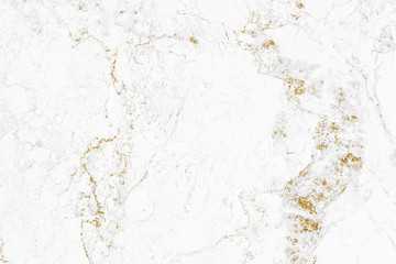 Obraz premium White gold marble texture pattern background with high resolution design for cover book or brochure, poster, wallpaper background or realistic business
