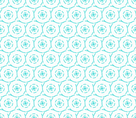 Seamless pattern with dotted circles