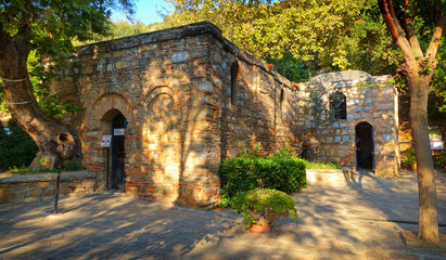 The House of the Virgin Mary (Meryemana)  mother of Jesus is The holly place for Christians in Turkey, izmir, Ephesus
