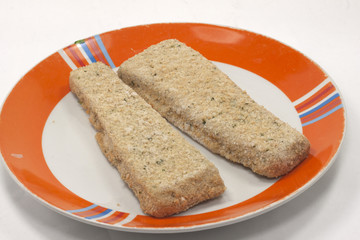 pesce di mare merluzzo gratinato congelato