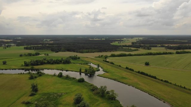 Untere Havel aus der Vogelperspektive