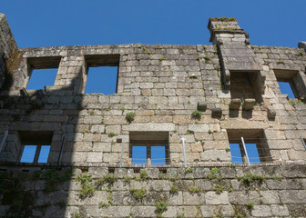 Fototapeta na wymiar Castle Of Guimaraes, Guimaraes, Portugal