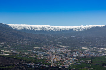Wolkenwasserfall - Cumbre Nueva & Los Llanos auf La Palma