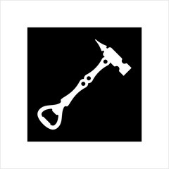 Bottle Opener With Hammer Icon