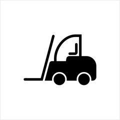 Forklift Icon, Warehouse Forklift