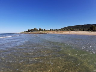 Torre Mileto - Spiaggia dal mare