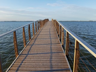 Lago di Lesina - Pontile panoramico