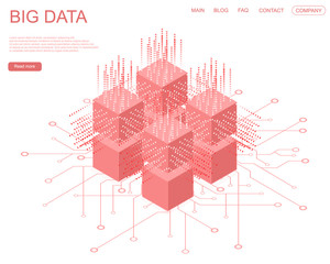 Digital Technology artificial intelligence Web Banner.