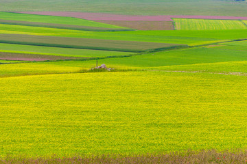 Plans Castelluccio in Italy