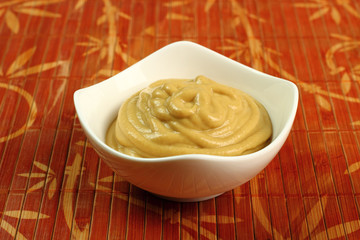 Mustard in bowl
