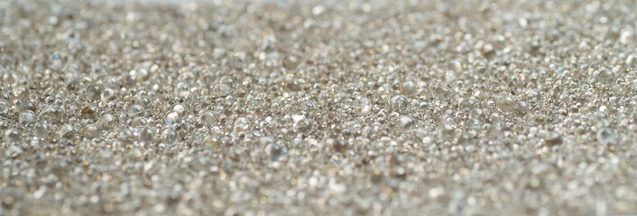 Glass bead texture with waterdrop effect