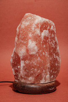 Close up of Himalayan salt