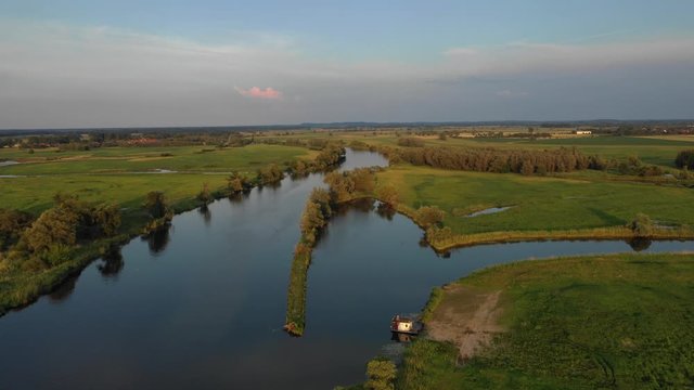 Untere Havel aus der Vogelperspektive