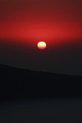 Obraz premium sunset in the sea