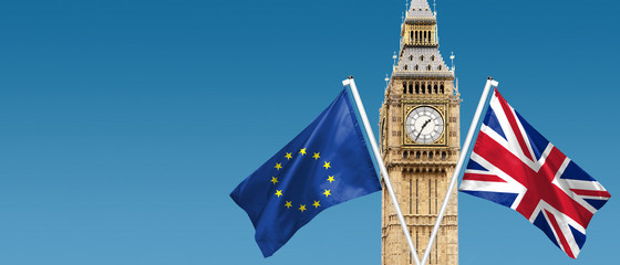 Brexit Konzept - Großbritannien  verlässt die Europäische Union