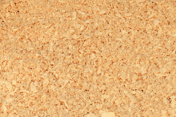Fresh sawdust, background texture