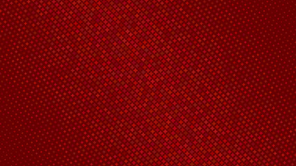 Abstract halftone gradient background of small stars, in red colors