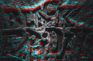 illustration textured drawn on plasticine with text black friday