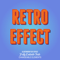Vintage Retro effects Mockup