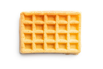 Tasty sweet waffles.