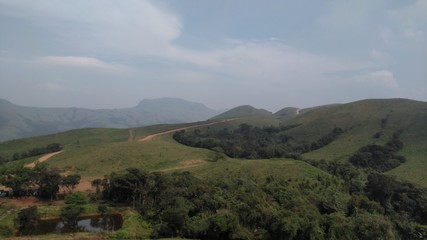 panorama of mountains