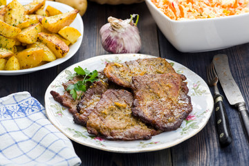 roasted meat