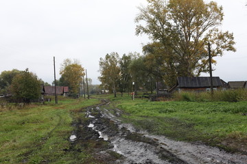 The dying village Sophia, Penza region, Russia. This village was founded in 1836 by Countess Sophia Laval, in the marriage of Borch. The homeland of my ancestors.